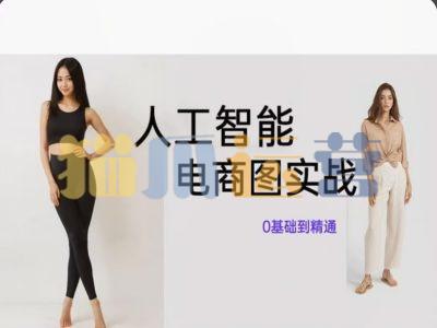 人工智能SD电商图实战,ai绘图0基础到精通-猫爪运营资源站