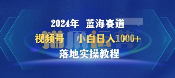 2024年视频号蓝海赛道百家讲坛,小白日入1000+,落地实操教程【揭秘】-猫爪运营资源站