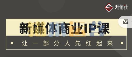 升值计新媒体商业IP3.0,全面揭秘新媒体写作套路及其背后的底层逻辑-猫爪运营资源站